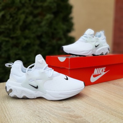 Nike React PRESTO білі з чорним, Розмір 38