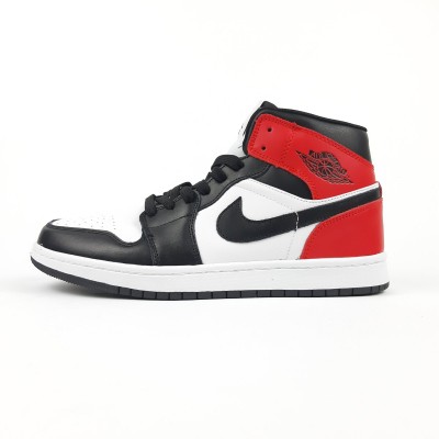 Nike AIR Jordan 1 retro высокие белые с черным и красным, Размер 39 Nike AIR Jordan 1 retro высокие белые с черным и красным, Размер 39