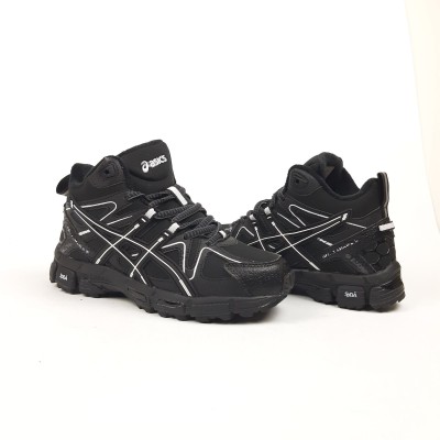 Asics Gel-Kahana 8 High черные с белым, Размер 37