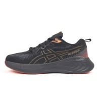 Asics GEL-CUMULUS 25 черные с оранжевым, Размер 44