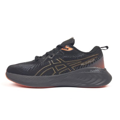 Asics GEL-CUMULUS 25 черные с оранжевым, Размер 44 Asics GEL-CUMULUS 25 черные с оранжевым, Размер 44