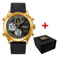 Awarder 017GDBK Трезубец золото Gold-Black.