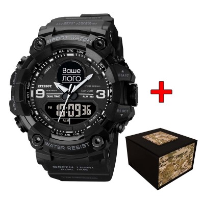 Patriot 001BKUA Ваше лого Чорні + Коробка Patriot 001BKUA Ваше лого Чорні + Коробка