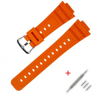 Ремінець для Casio G-Shock DW-5600 Orange SI Ремінець для Casio G-Shock DW-5600 Orange SI