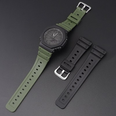 Ремінець для Casio G-Shock GA-2100 Army Green SI