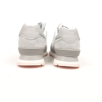 New Balance 574 серые с розовым, Размер 41