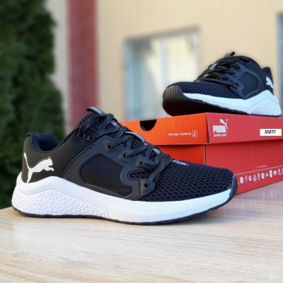 Puma Hybrid Racer черные на белом, Размер 44