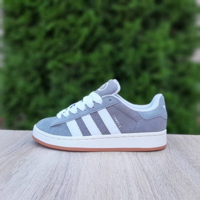 Adidas CAMPUS сірі (білі смужки), Розмір 46 Adidas CAMPUS сірі (білі смужки), Розмір 46