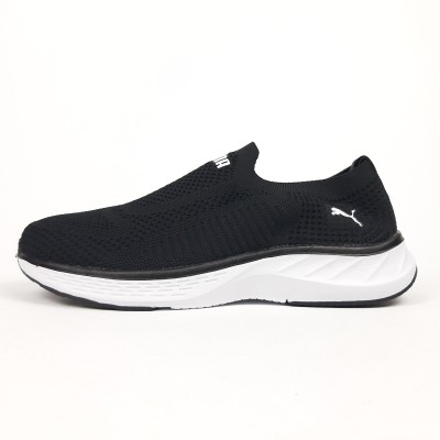PUMA SOFTRIDE тапкие мокасины слипоны черные на белом, Размер 44 PUMA SOFTRIDE тапкие мокасины слипоны черные на белом, Размер 44
