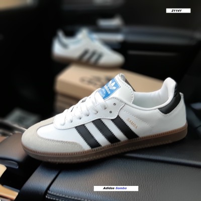 Аdidas Samba Vegan White/Gum білі з чорним, Розмір 41 Аdidas Samba Vegan White/Gum білі з чорним, Розмір 41