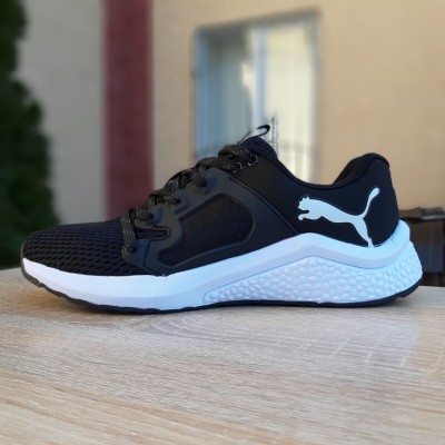 Puma Hybrid Racer чорні на білій, Розмір 44