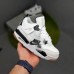 Nike Air Jordan 4 SB білі з чорним та сірим, Розмір 41
