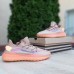 Adidas Yeezy Boost 350 серо коричневые с оранжевым, Размер 39