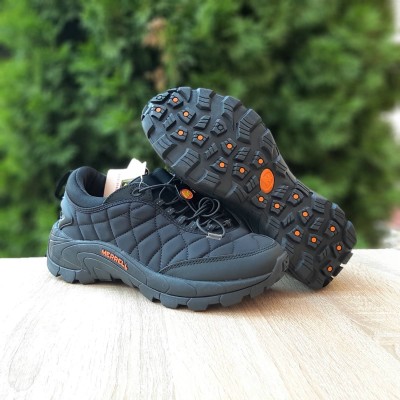 Merrell ICE Cup MOC Черные с оранжевым черная пятка, Размер 41