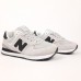 New Balance 574 Classic светло серые с черным, Размер 36