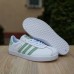 Adidas Gazelle білі з бірюзою, Розмір 36