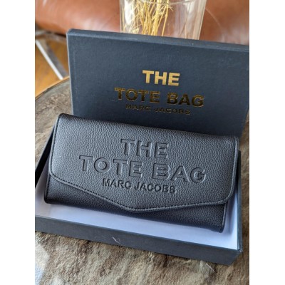 Гаманець Марк Джейкобс жіночий гаманець великий Marc Jacobs чорний