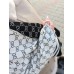 ПАЛАНТИН ШАРФ, ШАСТКА Gucci ЖІНОЧА ШАРФ Гуччі чорно-білий
