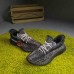 Adidas Yeezy Boost 350 черный полный рефлектив, Размер 38