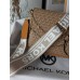 Сумка жіноча Michael Kors крос-боді 2 в 1 Майкл Корс бежевий