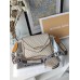 Сумка жіноча Michael Kors крос-боді 2 в 1 Майкл Корс молочний з беж вставками