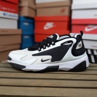 Nike Zoom 2K белые с черным, Размер 43
