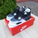 Nike Air Jordan 4 Чорні з сірим, Розмір 42