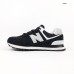 New Balance 574 черные с белым, Размер 43