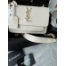 Женская сумка клатч Yves Saint Laurent YSL Ив Сен Лоран молочный