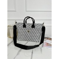 Сумка жіноча Guess Medium Гесс шопер світло-сірий шоппер
