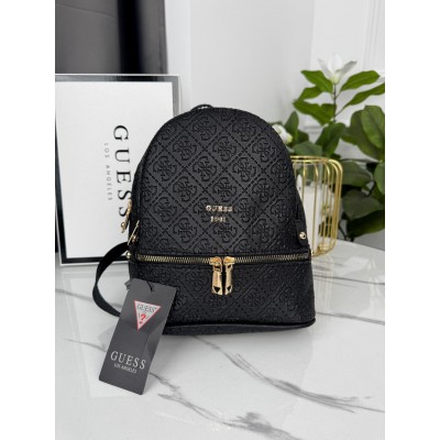 Рюкзак Guess чорний стьобаний міні Гесс рюкзак жіночий Рюкзак Guess чорний стьобаний міні Гесс рюкзак жіночий