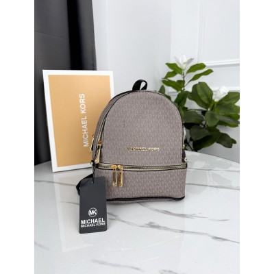 Рюкзак Michael Kors сірий із чорними ручками міні Майкл Корс рюкзак жіночий Рюкзак Michael Kors сірий із чорними ручками міні Майкл Корс рюкзак жіночий