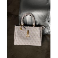Сумка жіноча Guess James medium рожевий через плече Гесс Преміум
