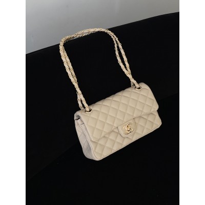 Сумка жіноча клатч через плече Chanel Classic Double Flap Bag Шанель золото бежевий Сумка жіноча клатч через плече Chanel Classic Double Flap Bag Шанель золото бежевий