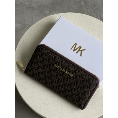Жіночий гаманець Michael Kors коричневий великий Мішель Корс Жіночий гаманець Michael Kors коричневий великий Мішель Корс