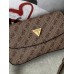 Сумка женская Guess багет бежевый Гесс
