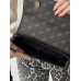 Сумка женская Guess багет коричневый Гесс