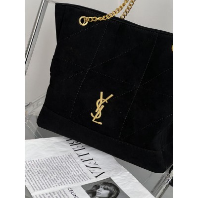 Сумка жіноча Yves Saint Laurent Jamie in Suede чорний шоппер Ів Сен Лоран