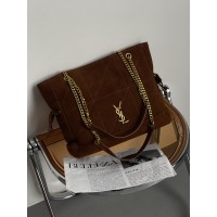 Сумка женская Yves Saint Laurent Jamie in Suede карамель шоппер Ив Сен Лоран