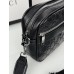 Чоловічі сумки месенджер Gucci крос боді через плече чорний Гуччі
