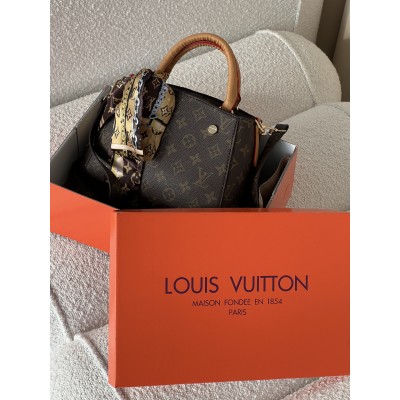 Сумка Louis Vuitton Braided Handle Montaigne Handbag Monogram mini коричневий клатч Луї Віттон Сумка Louis Vuitton Braided Handle Montaigne Handbag Monogram mini коричневий клатч Луї Віттон