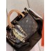 Сумка Louis Vuitton Braided Handle Montaigne Handbag Monogram mini коричневый клатч Луи Виттон