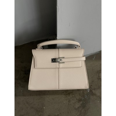 Сумка жіноча JW PEI Elise Large Top Handle Bag бежевий срібло через плече Сумка жіноча JW PEI Elise Large Top Handle Bag бежевий срібло через плече