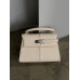Сумка жіноча JW PEI Elise Large Top Handle Bag бежевий срібло через плече