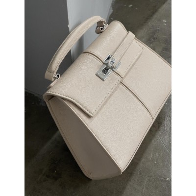 Сумка жіноча JW PEI Elise Large Top Handle Bag бежевий срібло через плече