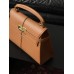 Сумка жіноча JW PEI Elise Large Top Handle Bag коричневий золото через плече