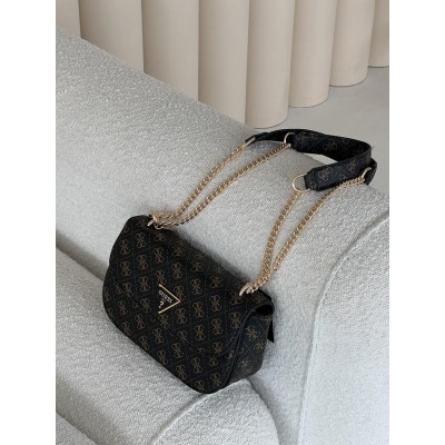 Сумка жіноча Guess ECO ELEMENTS коричневий крос боді Гесс