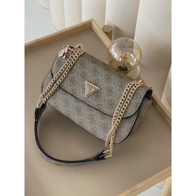 Сумка женская Guess ECO ELEMENTS бежевый кросс боди Гесс Сумка женская Guess ECO ELEMENTS бежевый кросс боди Гесс