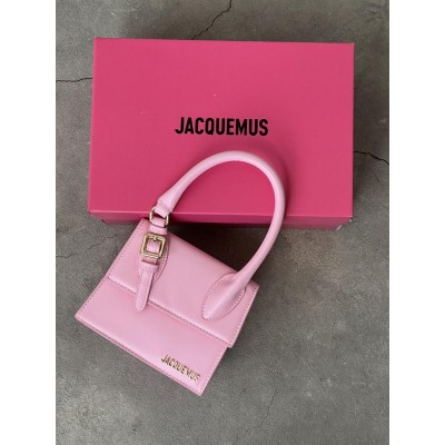 Сумка жіноча Jacquemus Le Chiquito Moyen Boucle Premium рожевий Жакмюс Сумка жіноча Jacquemus Le Chiquito Moyen Boucle Premium рожевий Жакмюс