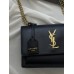 Женская сумка Yves Saint Laurent  Sunset Medium YSL Ив Сен Лоран черный